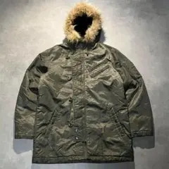 00s y2k N-3B fur gimmick flight jacket