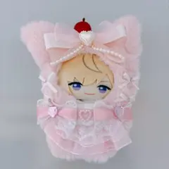 にじぱぺっと　ぬい服　10cm　ピンクのサムネイル