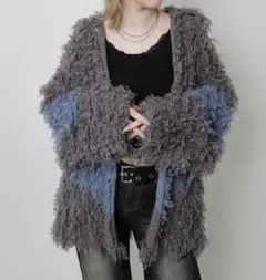 WHO’S WHO gallery ループヤーンニットブルゾン