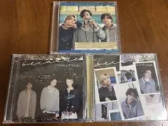 timelesz「because」 3枚セット