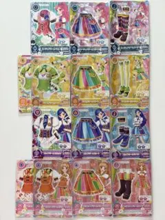 アイカツ　ドリームコーデ　4種　12枚 アイカツ ドリームコーデ 4種 12点 - メルカリ