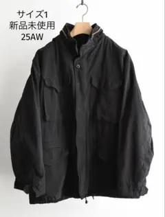 comoli ミリタリージャケット　ブラック　サイズ1 COMOLI（コモリ） ジャケット 1 ブラック メンズ : ZOZOTOWN Yahoo!店