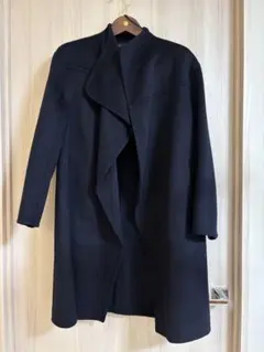 ユニクロ　UNIQLO +J ウールカシミヤコート　ネイビー