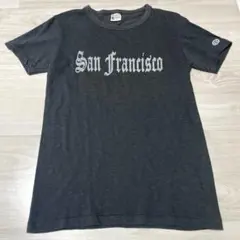 復刻ランタグ Champion チャンピオン Tシャツ サンフランシスコ S