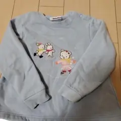 familiar ライトブルー トレーナー 110cm