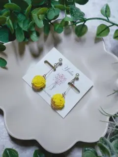 ✾水引✾ピアス/イヤリング