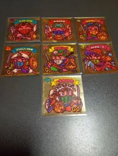 旧ビックリマンシール　すくみ７枚セット　A⑥