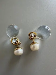 LEVENS JEWELS PEARL＆BALL ピアス美品のサムネイル