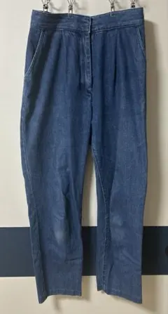 Mila Owen デニムパンツ ハイウエスト タック入り