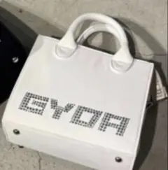 GYDAストーン2WAY バッグ　ホワイト