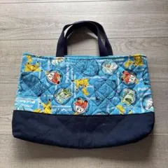 ポケモン トートバッグ 入園グッズ レッスンバッグ　ハンドメイド 保育園バッグ