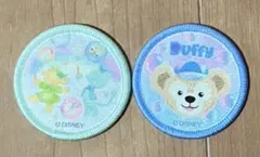 ダッフィー&フレンズ20周年　カラフルハピネスワッペン