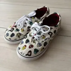 美品 VANS × MARVEL キッズ オーセンティック 14cm スニーカー