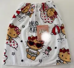 平成レトロ】ハローキティプール用巻タオル ハイビスカス トロピカル