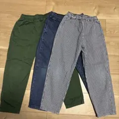 GUジーユー☆シェフパンツ 3枚セット