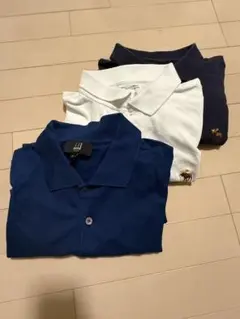 ダンヒル／アバクロ ポロシャツ3枚セット まとめ売り