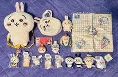 【新品未使用】ちいかわ　うさぎグッズまとめ売り　マスコット　リュック　ポーチ