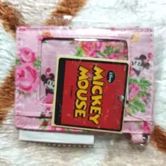◇新品 ◇ ミニー Disney ディズニー カード     パス ケース 花