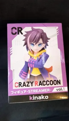 CRAZY RACCOON クレイジーラクーン フィギュア STREAMER 6体セット