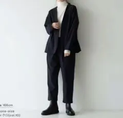 prit プリット ストレッチ　裏起毛 トッパーカーディガン　ジャケット
