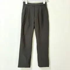 pierrot ストレッチ ストレートパンツ カーキ PMのサムネイル