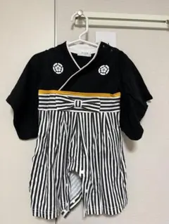 ストライプ柄 着物風 70サイズ