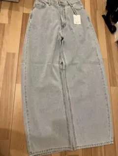 ワイドパンツジーンズ