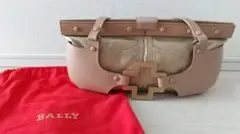 BALLY★バリー★クラッチバッグにもなるハンドバッグ★ゴールドベージュ