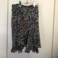 H&M花柄スカートMサイズ　丈56cm