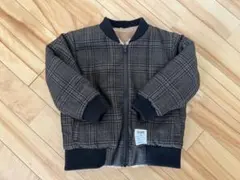 ships 男の子　リバーシブル　ボア　ボマージャケット　アウター　90