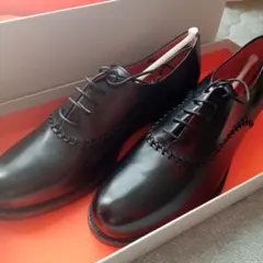 サントーニ　メダリオン　内羽根　グラデーション　美品　レザー　UK8.5 サントーニ メダリオン 内羽根 グラデーション 美品 レザー UK8.5 楽天