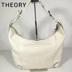 ［高級］Theory セオリー　ショルダーバッグ　パイソンのサムネイル