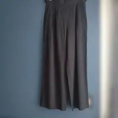 MACPHEE ブラック　ワイドパンツ