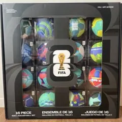 新品、未使用FIFA ワールドカップ 2026 ホストシティー16個ボール