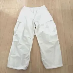 GUスーパーワイドカーゴパンツ　Lのサムネイル