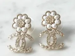 CHANEL ピアス AB9608 B09600 ココマーク CCマーク未使用品