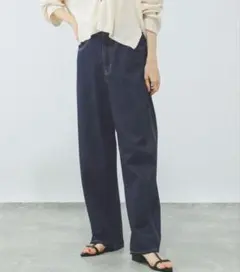 GLOBAL WORK GOODデニムバギーパンツ　Sサイズ　タグ付き