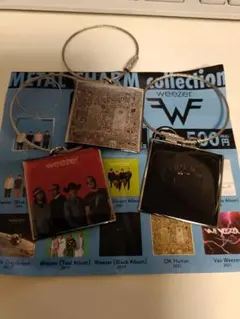 Weezer ガチャガチャ メタルチャーム 3個セット