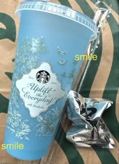 スタバ カラーチェンジングリユーザブルコールドカップ　ベアリスタ キャップセット