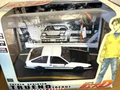 イニシャルD TOYOTA AE86 ミニカー　 台座ネジ欠品　ダイキャスト