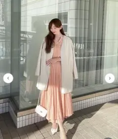 【超美品】LOUNIE ルーニィ　ニードルパンチ　コーディガン