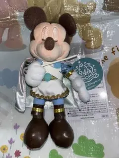 【ぬいぐるみバッジ】ディズニー 24周年 マーメイドラグーン ミッキー