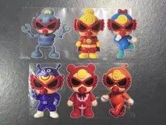 ヒスミニ × アンパン　ロールシール　ステッカー　アメステ　６柄