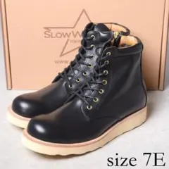 【未使用級】　スローウェアライオン　カントリーブーツ　ウィングチップ　希少 未使用級】 スローウェアライオン カントリーブーツ ウィング