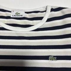 LACOSTE ラコステ ボーダー 半袖 Tシャツ サイズ40のサムネイル