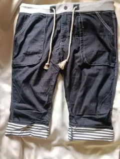 未使用　3Lサイズ 　ストライプ裾　　　ショートパンツ　お値下げしました。