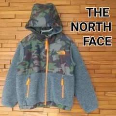 THE NORTH FACE フリースジャケット グレー×カモフラ