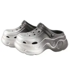 厚底グラデーションクロッグサンダル23~24.0