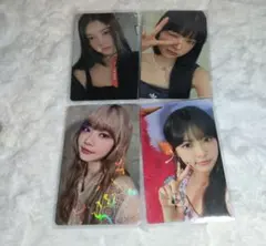 LESSERAFIM ウンチェ 4枚セット トレカ