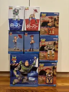 トイ・ストーリー フィギュア 7点＆bottleglassまとめ売り - メルカリ